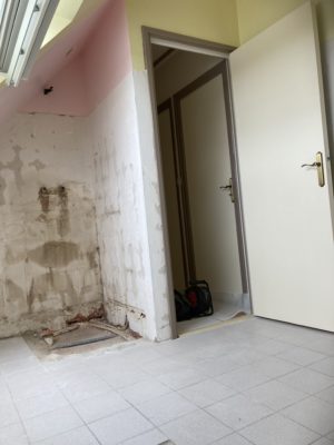 debut chantier salle de bain