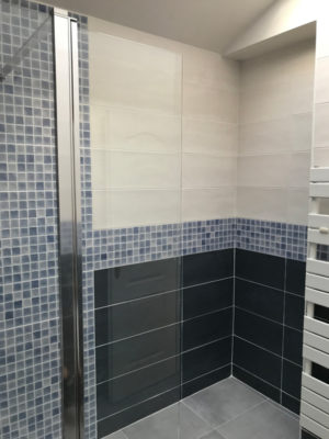 salle de bain fouesnant carrelage