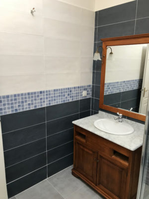 salle de bain fouesnant lavabo