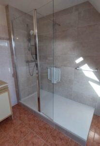 douche senior sécurisée