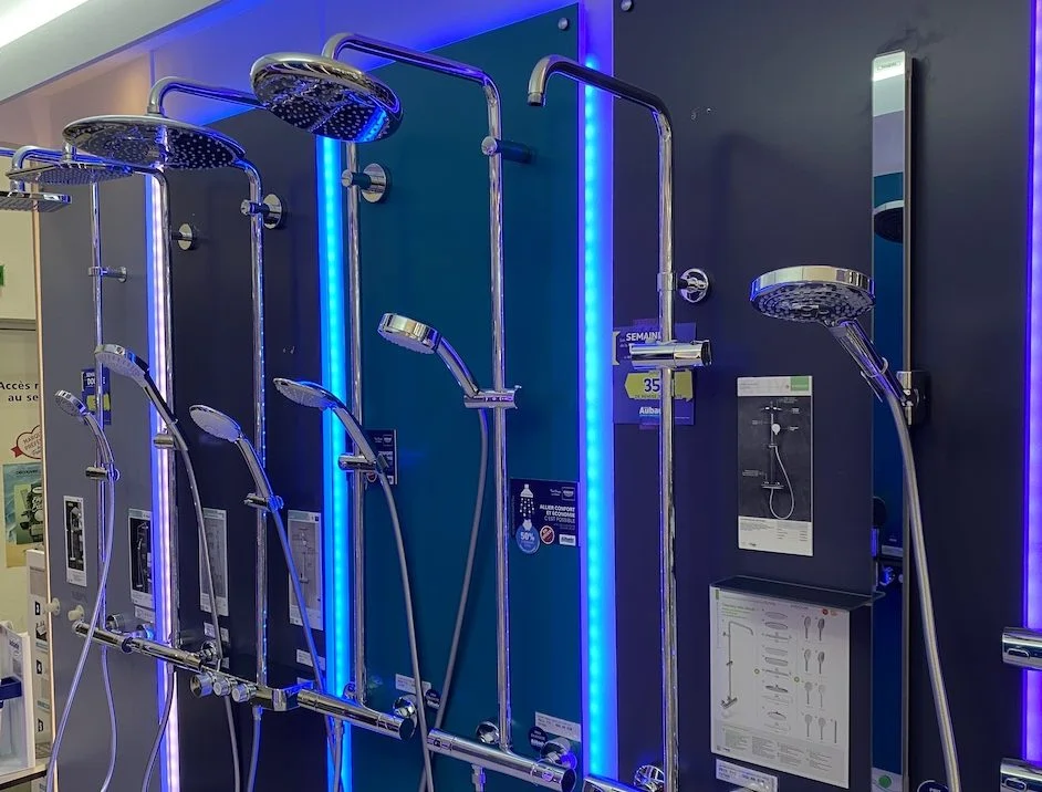 showroom robinetterie salle de bain quimper