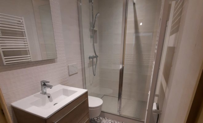 photo salle de bain terminée