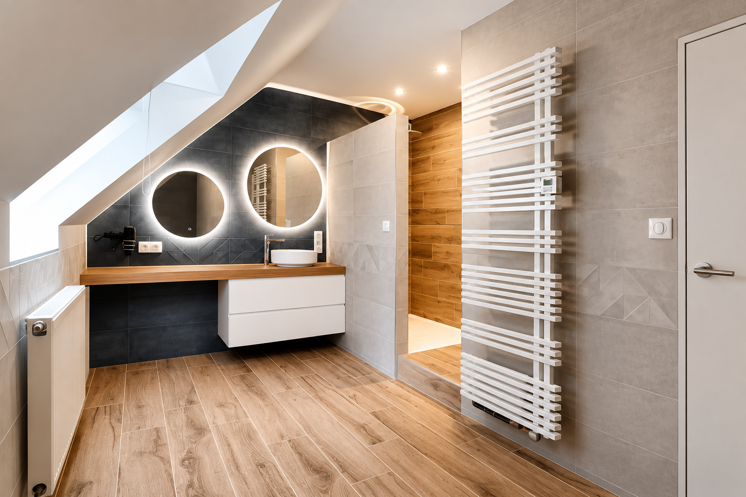salle de bain faite par breizh salle de bain à Quimper